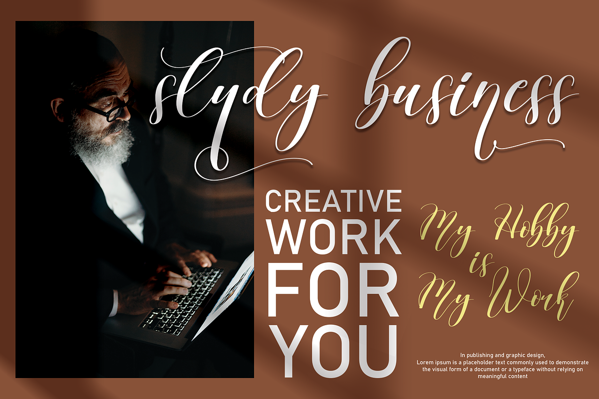 Angellina | Script font, a Script Font by Scratchones (Photo 3 of 8)