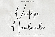 Vintage Handmade, a Handwritten Font by FreshTypeINK (Thumbnail 1 of 8)