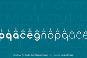 Nordique Pro Cyrillic Collection, a Sans Serif Font by Leksen Design (Thumbnail 3 of 3)