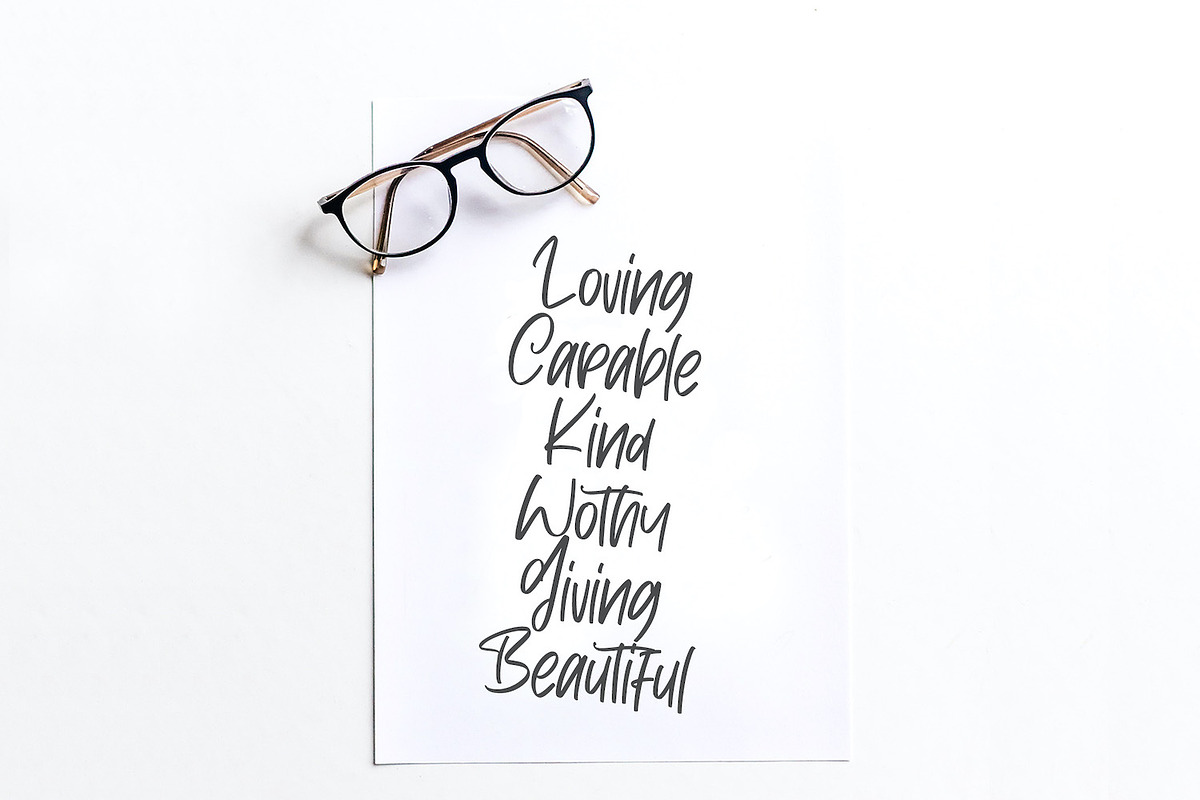 Dark Phoenix - Playful Display Font, a Handwritten Font by StringLabs (Photo 7 of 10)