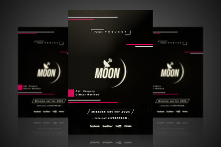 Moon - Flyer / Poster