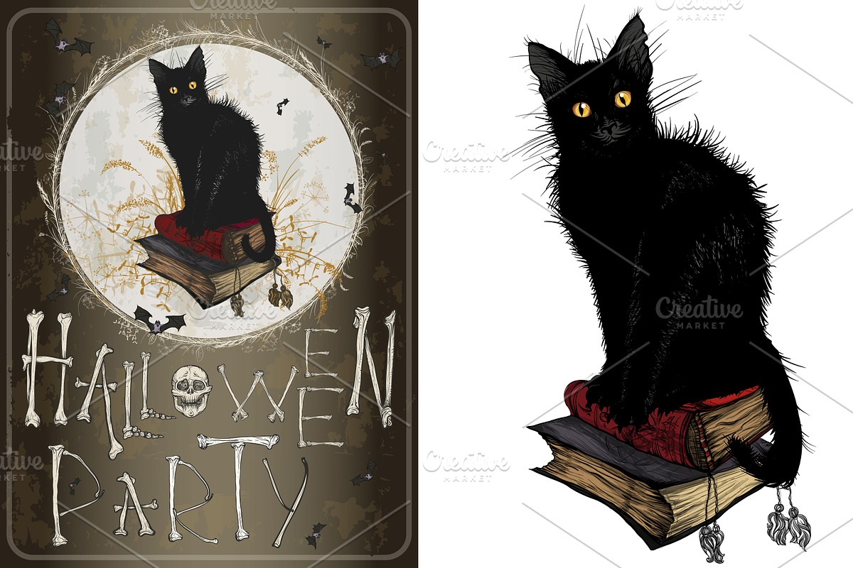 Halloween set, an Object Graphic by ArtOwl (Photo 10 of 13)