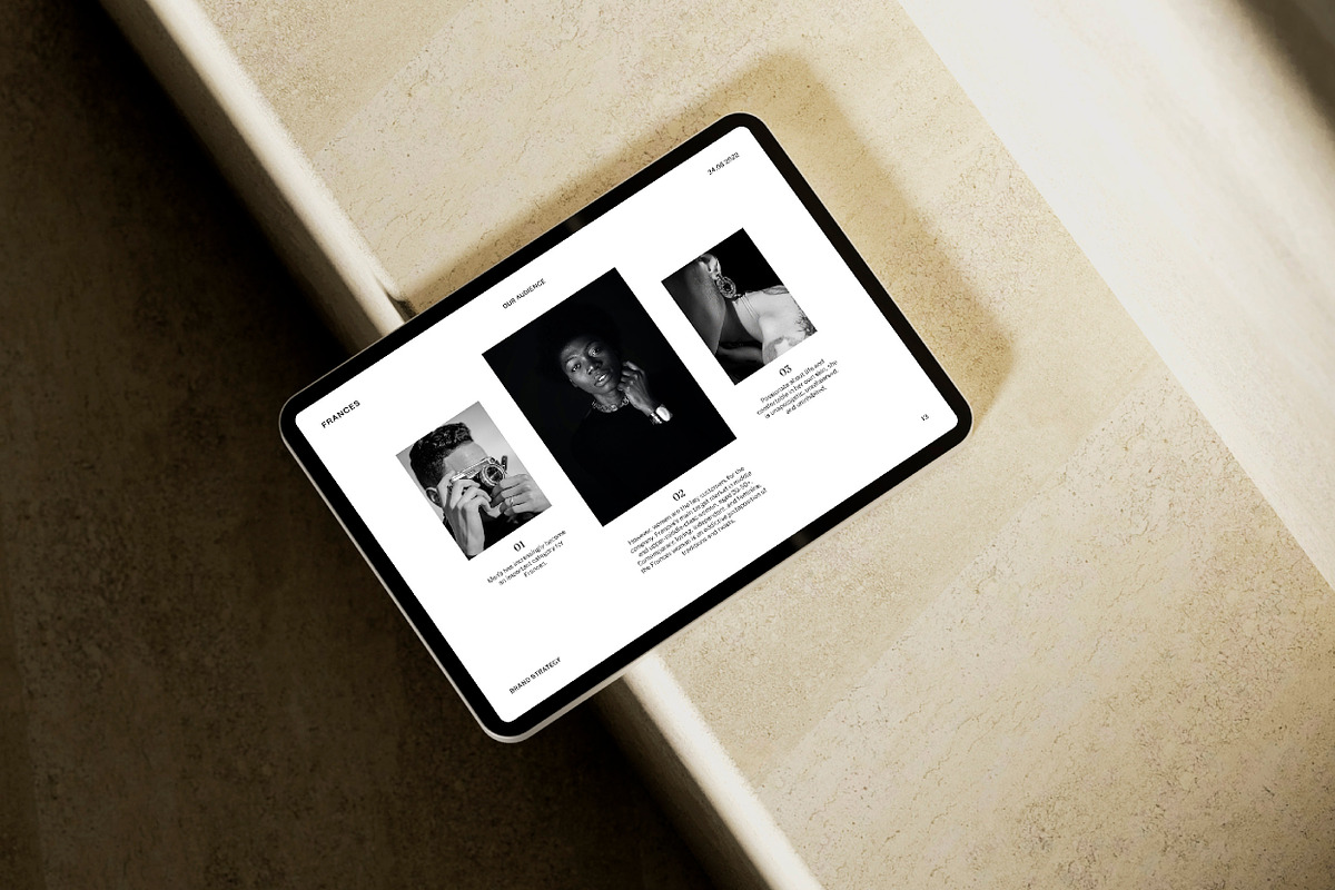 FRANCES / Brand Strategy, a Brochure Template by Studio Dara (Photo 8 of 19)
