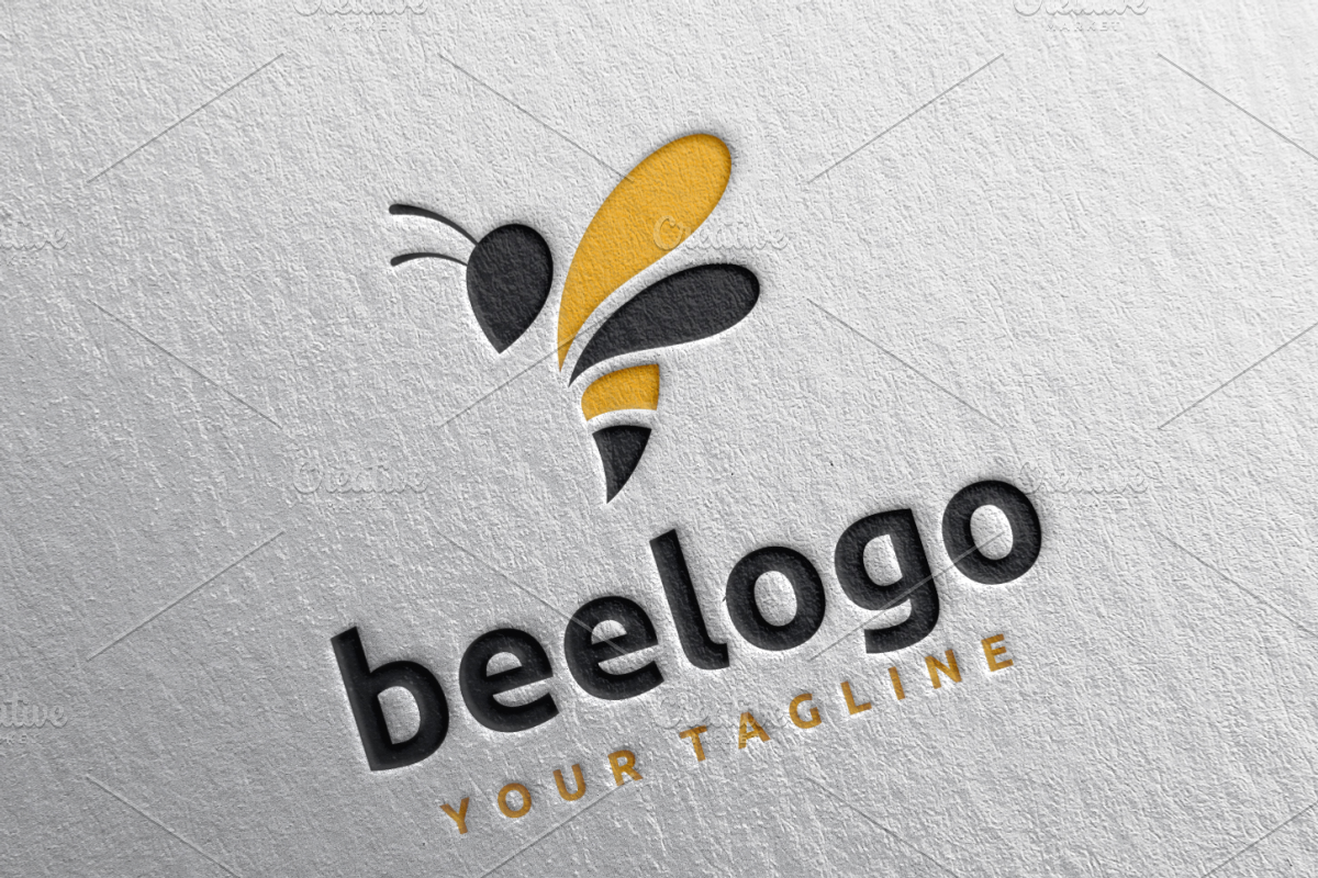 Bee Vector Logo Illustration, a Branding & Logo Template by yopie (Photo 1 of 6)