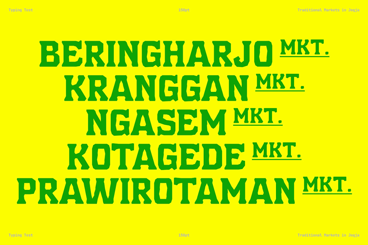 PRAK Podomoro Hand-Cut Display Font, a Serif Font by Healltica.std (Photo 13 of 21)