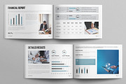Annual Report Template Landscape, a Brochure Template by E-Type (Thumbnail 5 of 7)