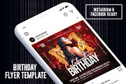 Birthday Party Flyer Template, a Templates & Theme by MithilaCreation (Thumbnail 4 of 5)