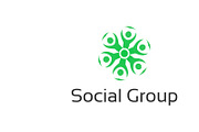 Social Community Logo Template, a Branding & Logo Template by Zia Grfx (Thumbnail 3 of 8)