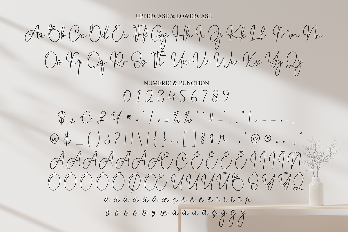 Kanaya | Script Font, a Handwritten Font by Scratchones (Photo 7 of 9)
