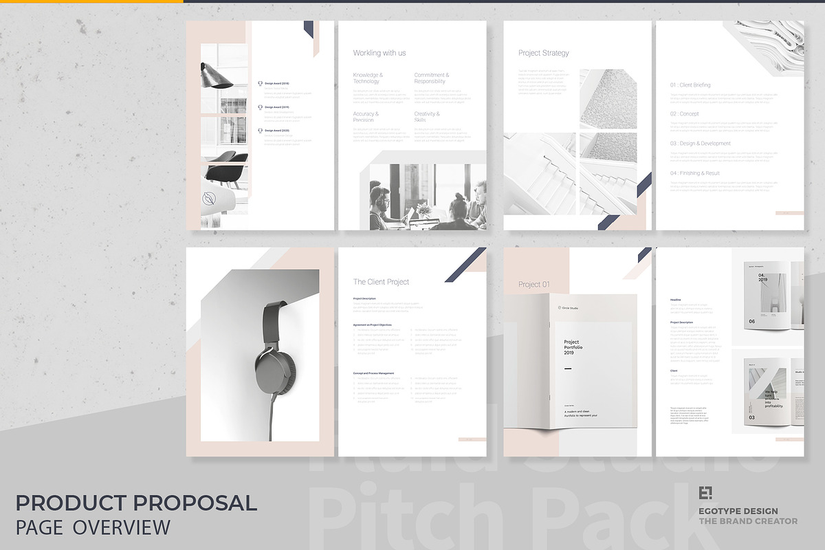 Calm Proposal, a Brochure Template by Egotype (Photo 14 of 25)