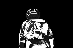 Ciclist riding graphic, a Sport Illustration by DanFLCreativo