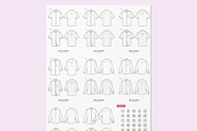Vector Shirt Design Set, an Illustration by HYDNSTUDIO (Thumbnail 7 of 9)