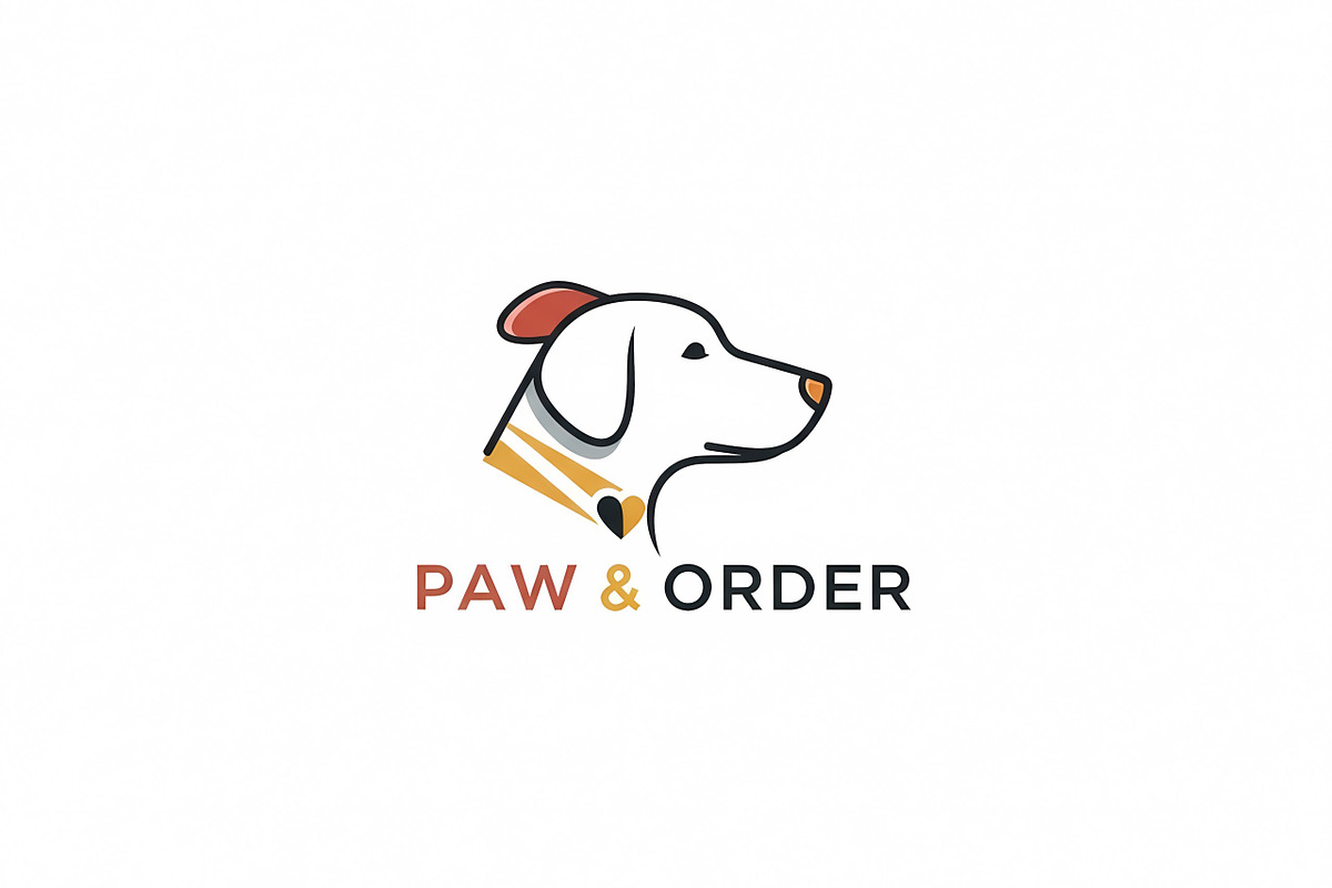 Paw Order Minimal, a Branding & Logo Template by Logocreative (Photo 1 of 2)