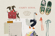 Back To School Cottagecore Images, a Decorative Illustration by whiteheartdesign (Thumbnail 9 of 19)
