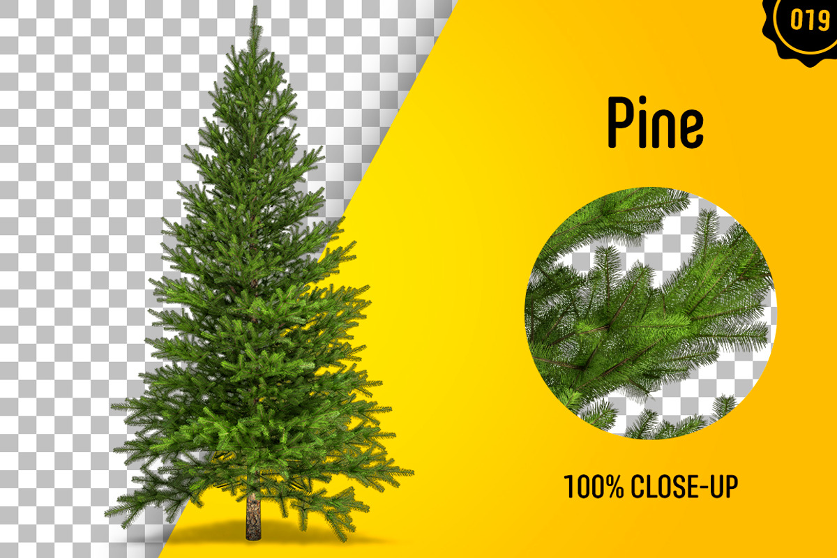 CUT OUT TREES - 60 PCS BUNDLE, a Packaging Mockup by 3DSTORE (Photo 20 of 63)