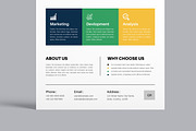 Corporate Flyer Layout, a Flyer Template by MightyDesign (Thumbnail 5 of 8)