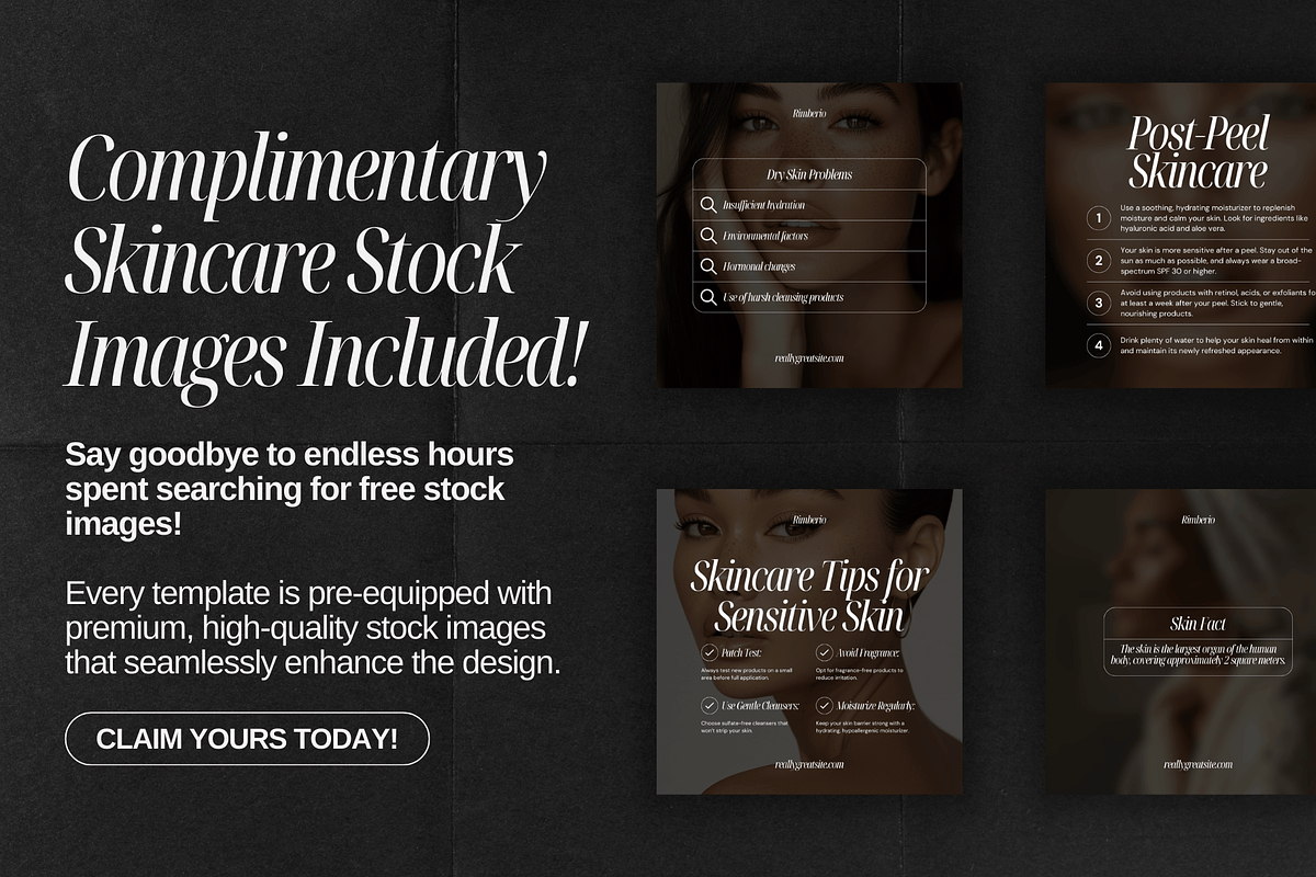 Aesthetic Beauty Instagram Template, a Social Media Template by Xenié Creative (Photo 5 of 10)