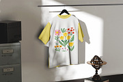 Floral Garden T-Shirt Design, an Object Illustration by Ahluva Studio (Thumbnail 3 of 6)