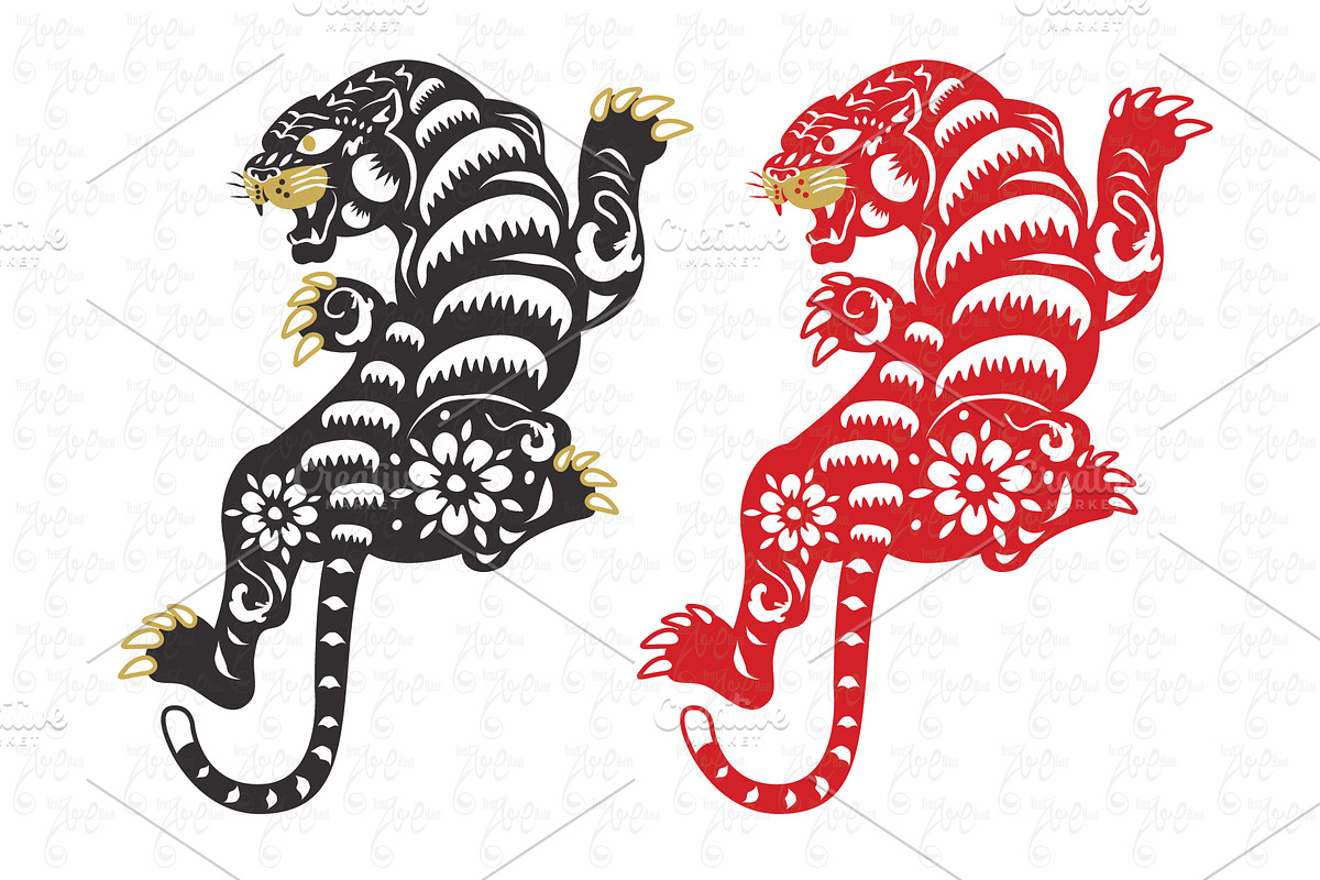 Lunar New Year of the Tiger 2022, an Animal Illustration by YenzArtHaut (Photo 3 of 5)