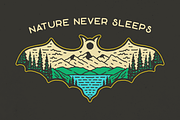 Nature Never Sleeps, an Animal Illustration by Mangustudio (Thumbnail 1 of 3)