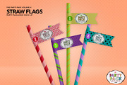 Straw Flag Mockup, a Packaging Mockup by INCDesign (Thumbnail 4 of 7)