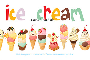 Ice cream constructor