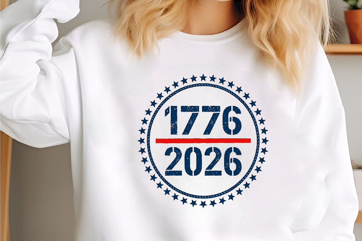 1776 2026 Patriotic USA Design, a Seasonal Illustration by designcity5 (Photo 2 of 4)