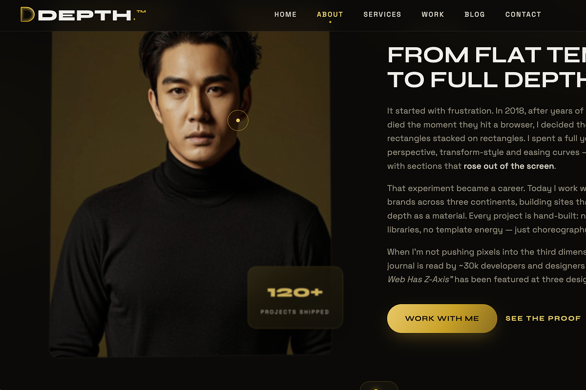 Premium Modern HTML Website Template, a HTML Template by Creative House (Photo 3 of 8)