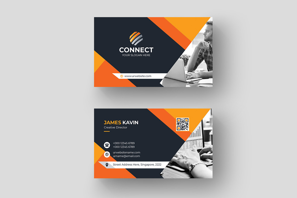 Corporate Business Card Template, a Business Card Template by BdThemes (Photo 2 of 4)