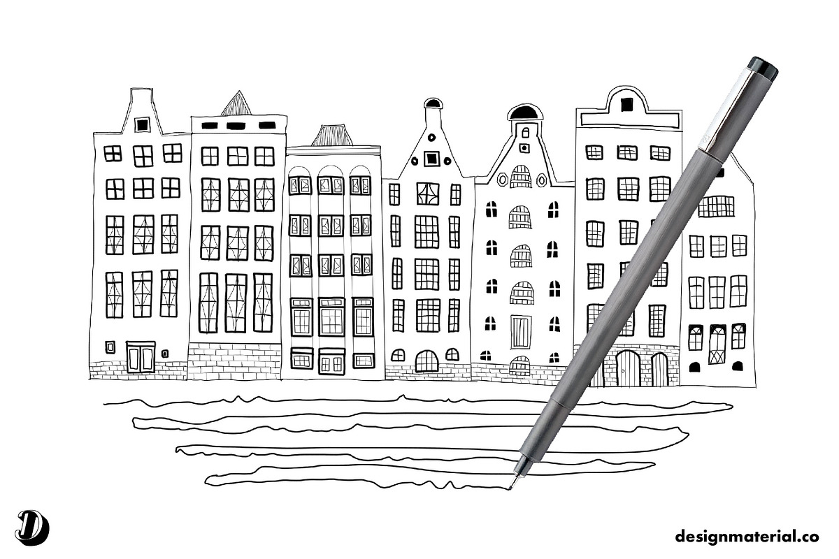 Pigment Liner For Procreate, a Brush Add-On by Design Material Co. (Photo 2 of 4)