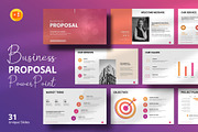 Business Proposal PowerPoint, a Presentation Template by Design Vault (Thumbnail 1 of 5)