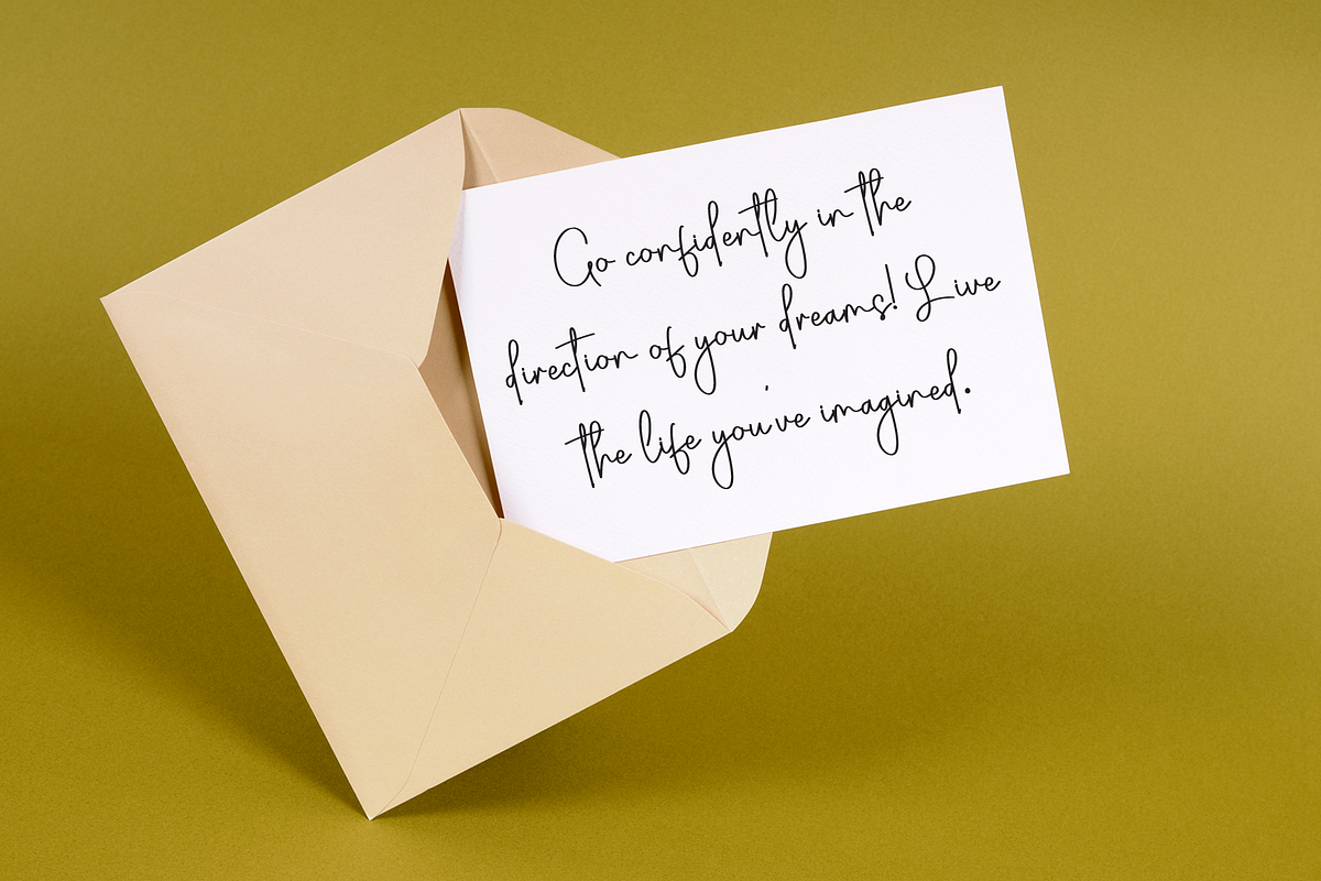 The Brother | Script Font, a Handwritten Font by Scratchones (Photo 5 of 8)