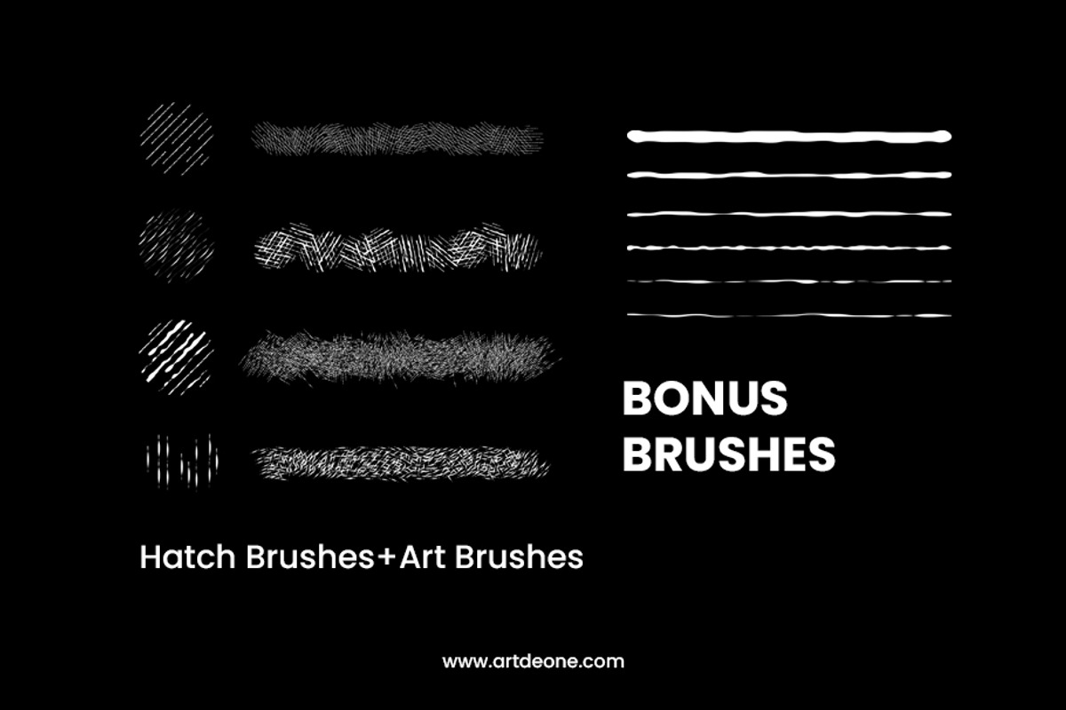 13 High-Quality Stipple Brushes, a Brushes & More by artdeone (Photo 5 of 5)
