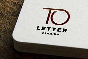 Initial TO Monogram Logo Design, a Branding & Logo Template by mesuka