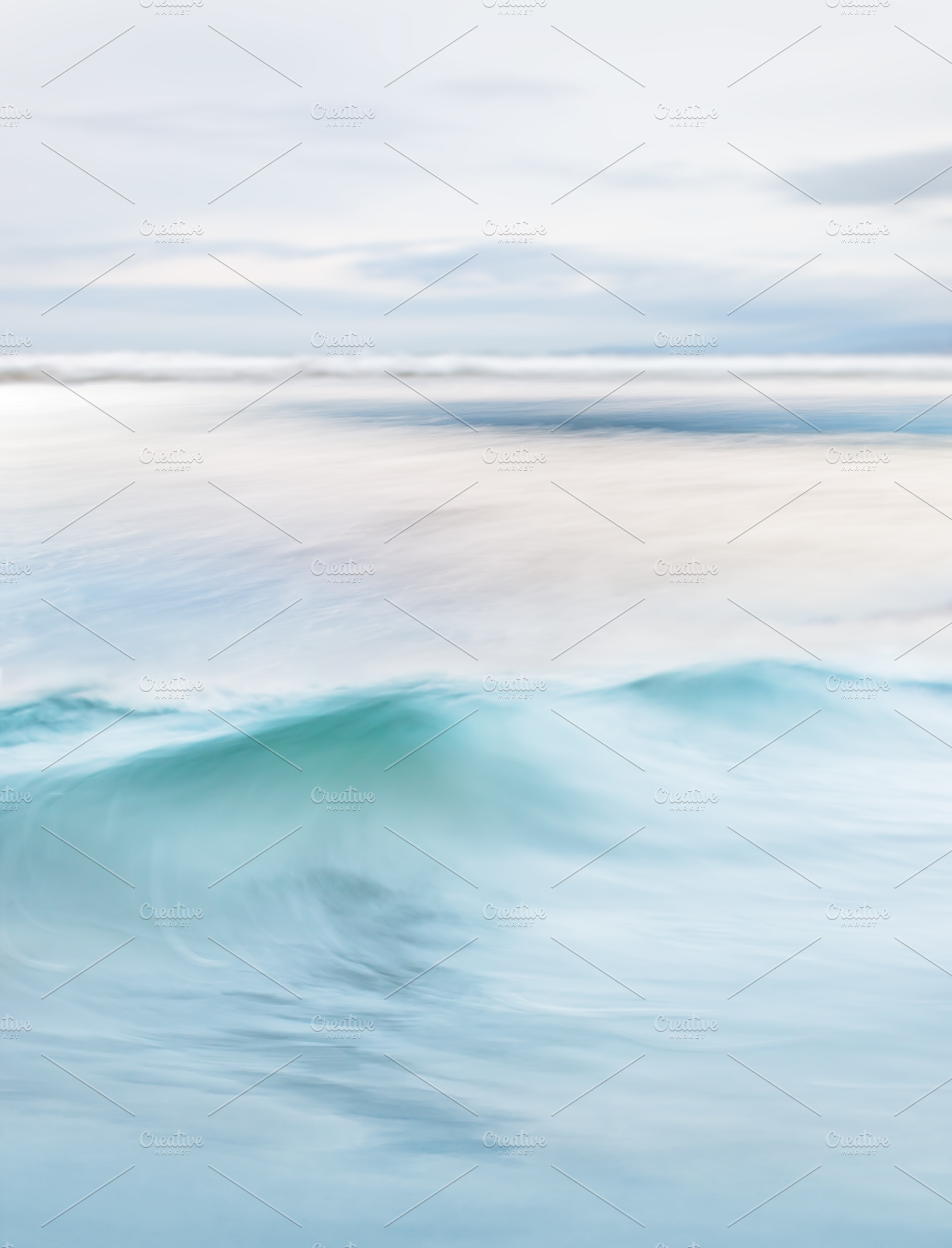 Abstract Ocean Wave, an Abstract Photo by David Schrader