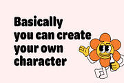 Retro Mascot Parts. Character Maker, a Decorative Illustration by Mark Skitsky (Thumbnail 6 of 7)