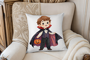 Cute Halloween Clipart, a Decorative Illustration by MockupWizard (Thumbnail 5 of 5)