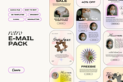 Retro Email Newsletter Pack, an Email Template by marmaries (Thumbnail 1 of 6)