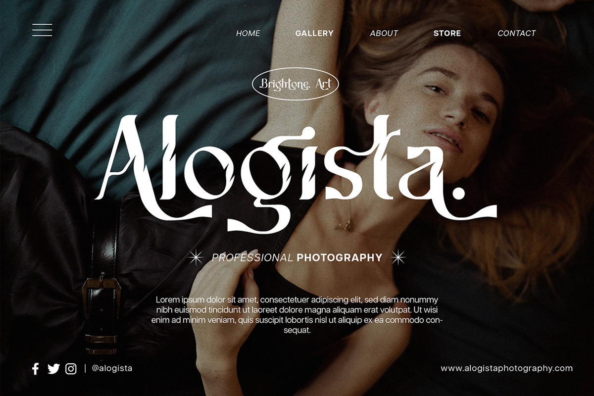 Electroblitz - Modern Serif, a Serif Font by Brightone (Photo 6 of 9)