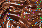 Chocolate Frosting Seamless Texture, a Background Graphic by Creative Store (Thumbnail 2 of 5)