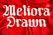 CS Meliora Drawn, a Blackletter Font by Craft Supply Co. (Thumbnail 1 of 8)