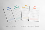 2024 Calendar Template InDesign, a Stationery Template by ClementineCreative (Thumbnail 3 of 3)