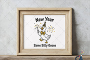 Yarn Crochet New Years Silly Goose, an Illustration by Creative Art (Thumbnail 2 of 5)