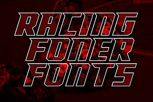 Racing Foner Sport Font