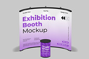 Exhibition Booth Mockup, an Advertising Mockup by Permadi Creative (Thumbnail 4 of 5)