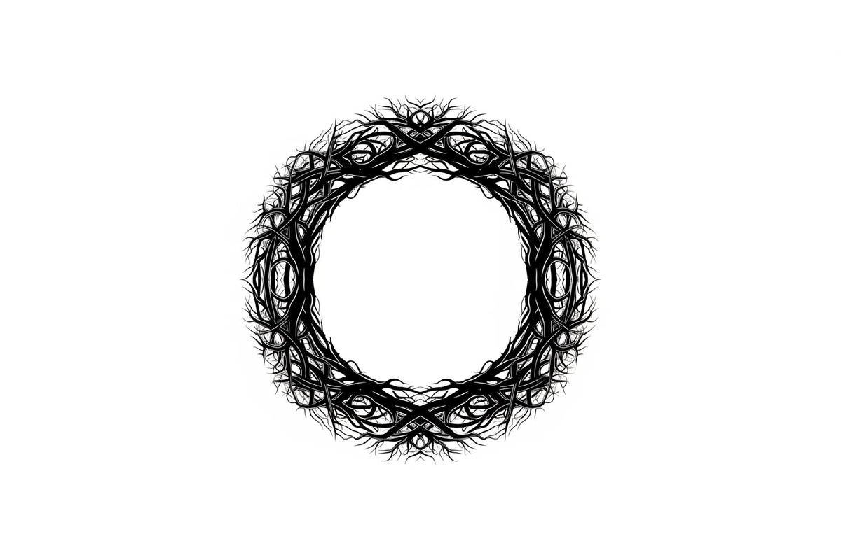 Hand Drawn Wreath Frame Bundle, an Illustration by yasushie (Photo 10 of 51)