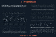 Unicorn Dust Illustrator Brushes, a Brush Add-On by MarkieAnn Creative (Thumbnail 3 of 6)