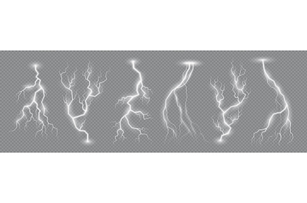 Lightning effect, flash strike, an Object Illustration by Buch&Bee