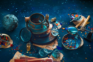 Astrology astronomy concept with me stock photo containing abstract and action