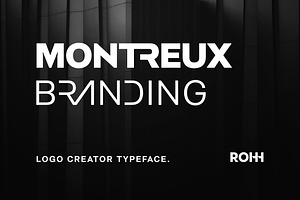 Montreux Branding Creator Typeface